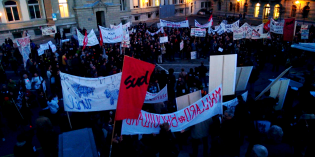 Leur programme : précaire toute ta vie… Imposons la justice sociale!