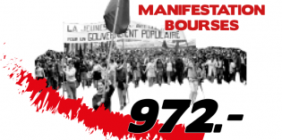 À Lausanne, désormais, pour manifester il faut payer