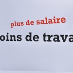 Une affiche du mur des revendications - 1er mai 2014 - Lausanne