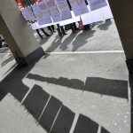 Le mur des revendications au DFJC - 1er mai 2014 - Lausanne