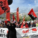Manifestation SUD - 4000 fr x 13 x luttes - 1er mai 2014 - Lausanne