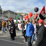 Manifestation SUD - 4000 fr x 13 x luttes - 1er mai 2014 - Lausanne