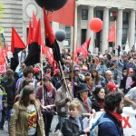 Manifestation SUD - 4000 fr x 13 x luttes - 1er mai 2014 - Lausanne
