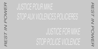 Rassemblement pour Mike // contre les violences policières