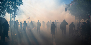 Manif contre le G7: succès populaire et répression 